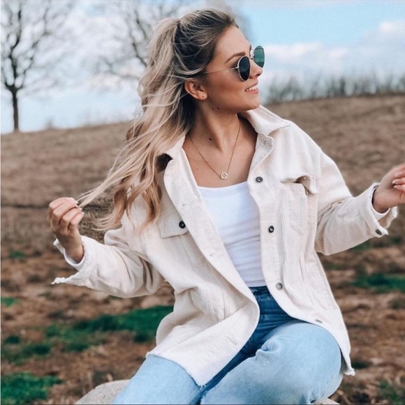 NWT Bloggers Favorite ZARA Corduroy Overshirt - Picture 3 of 16